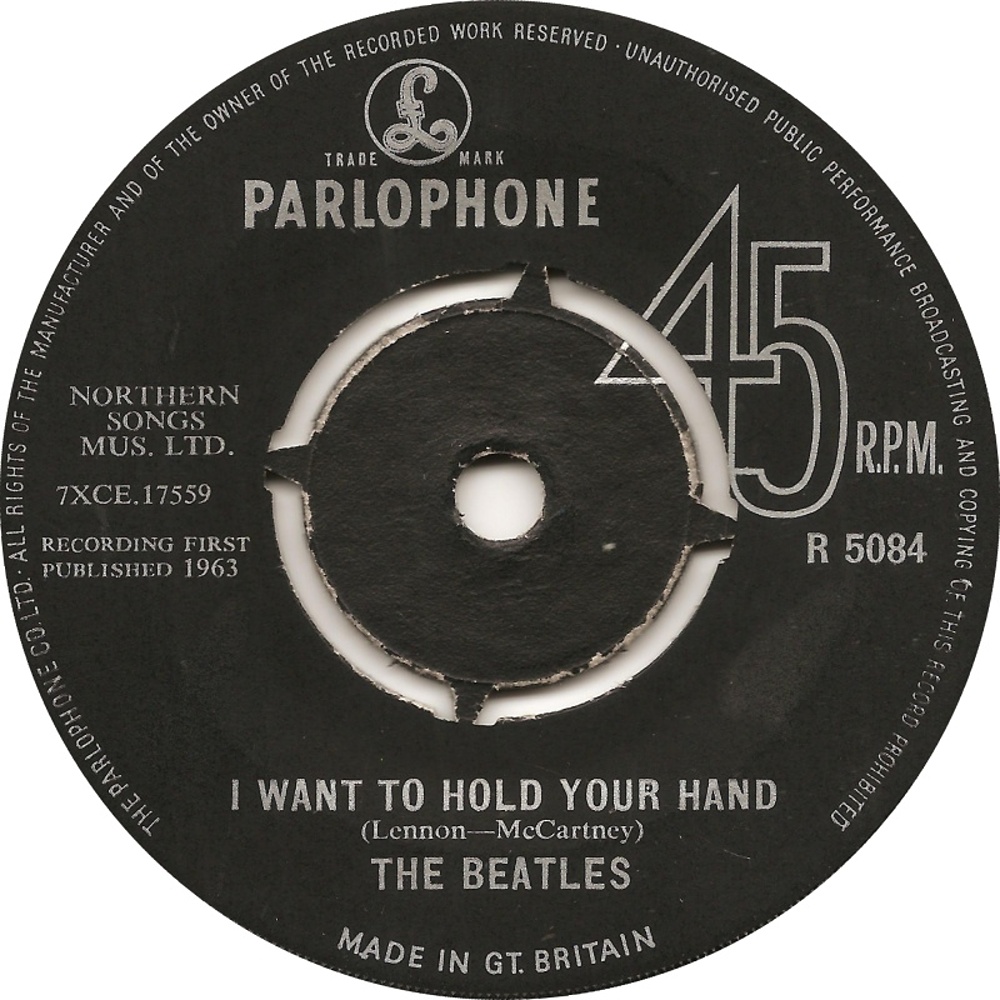 The Beatles - I Want To Hold Your Hand / This Boy (Parlophone/1963)