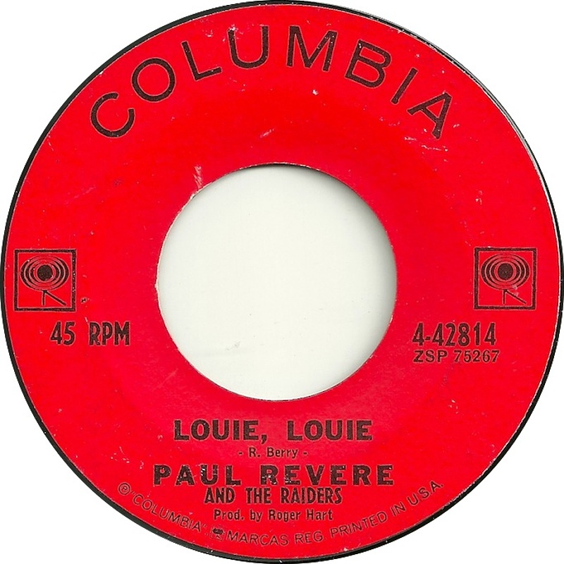 Paul Revere And The Raiders / Louie Louie / 1963