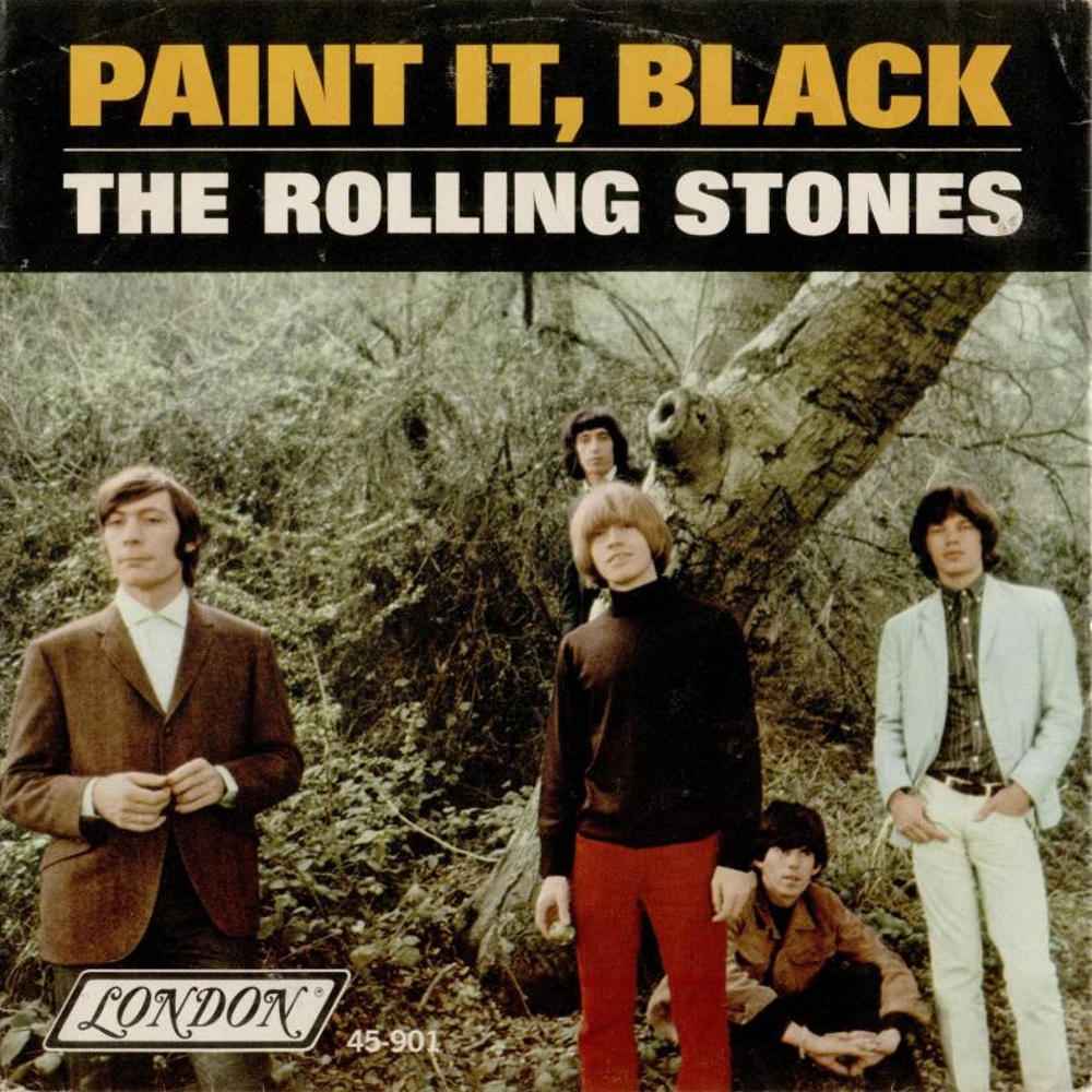 single (USA / London) Paint It, Black / 1966